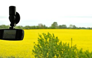 Autokamera mit Saugnapf für Zeitraffer-Video